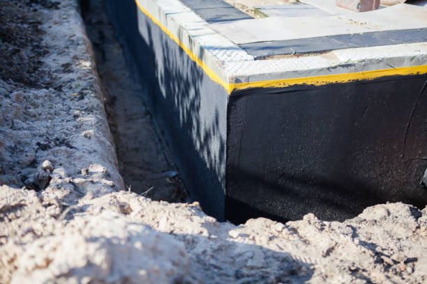 Residential Waterproofing installation at a Buffalo, NY home by SJ Waterproofing Pros